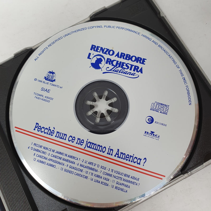 CD Renzo Arbore L'Orchestra Italiana – Pecché Nun Ce Ne Jammo In America? Folk