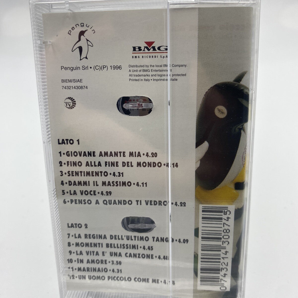 MUSICASSETTA Tape SS Gianni Morandi – Morandi - Nuova Versione 1996 Italy