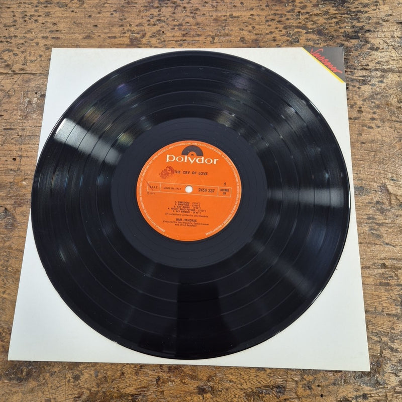 LP Jimi Hendrix - The Cry Of Love 2459 337 Made In Italy 1971 Rock Vinile