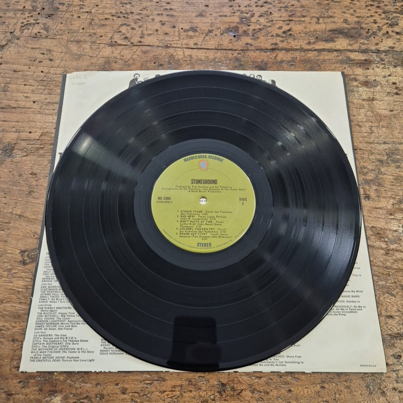 LP Stoneground - Stoneground Made In USA WS 1895 Musica Rock Vinile
