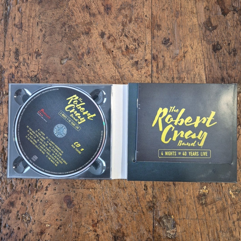 CD The Robert Cray Band 4 Nughts Of 40 Years Live 2 CD 1 DVD Box Set