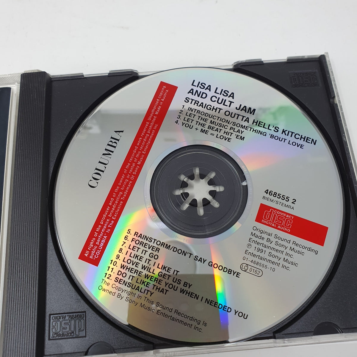 CD Lisa Lisa And Cult Jam – Straight Outta Hell's Kitchen