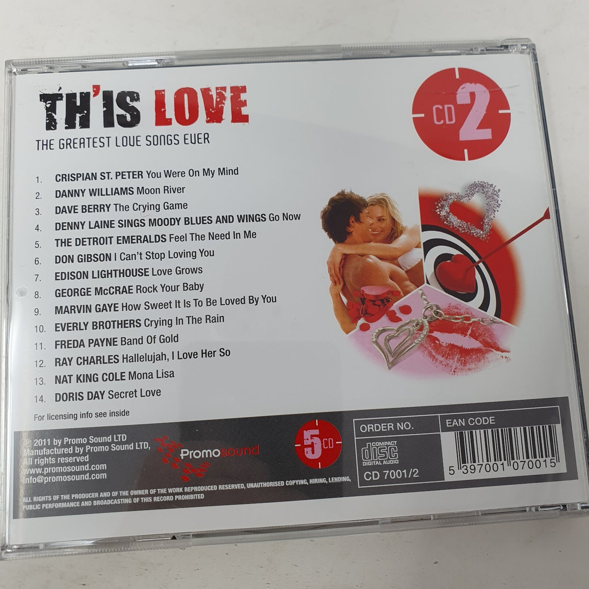 CD Various – This Love VOL.2 Promosound CD7001/2