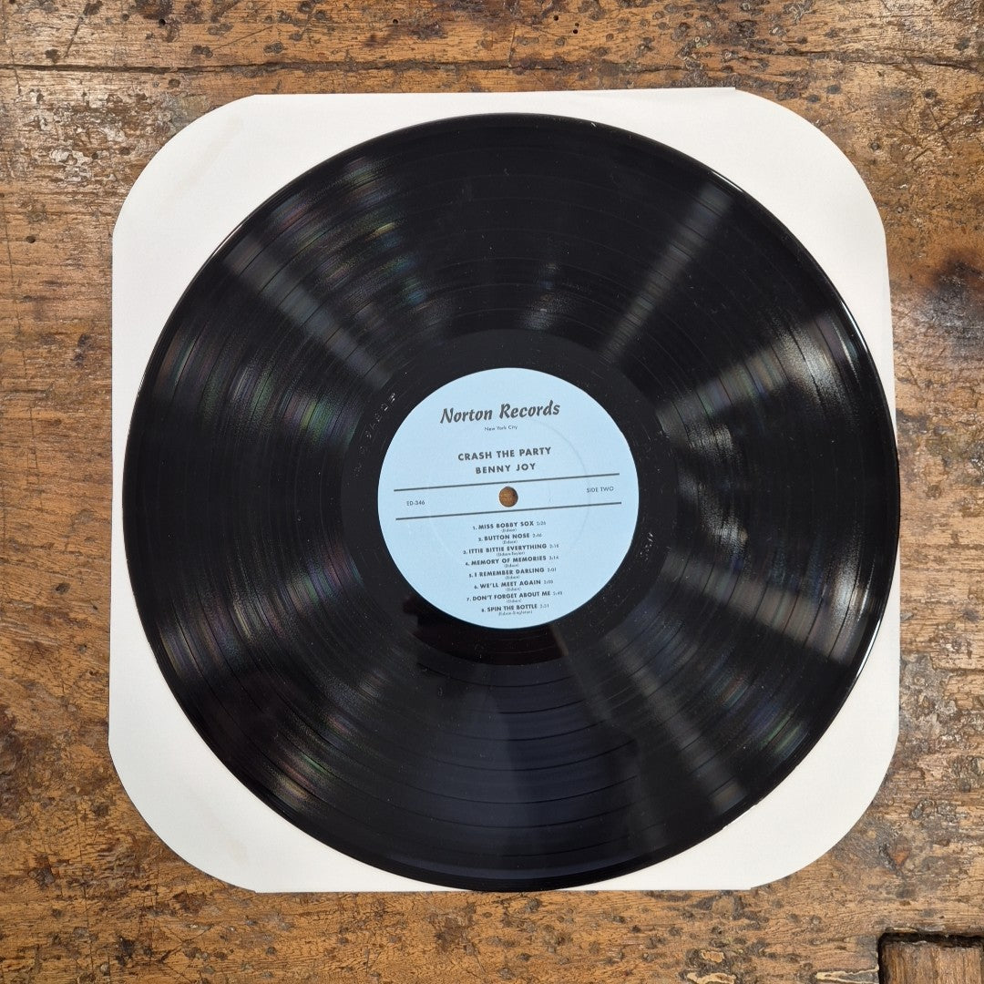 LP Benny Joy - Crash The Party 1957-61 Vol.1 ED-346 Vinile Rock