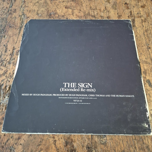 LP The Human League - The Sign Louise VS723-12b Rock New Wave Synth-pop Vinile