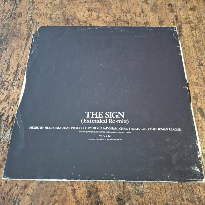 LP The Human League - The Sign Louise VS723-12b Rock New Wave Synth-pop Vinile