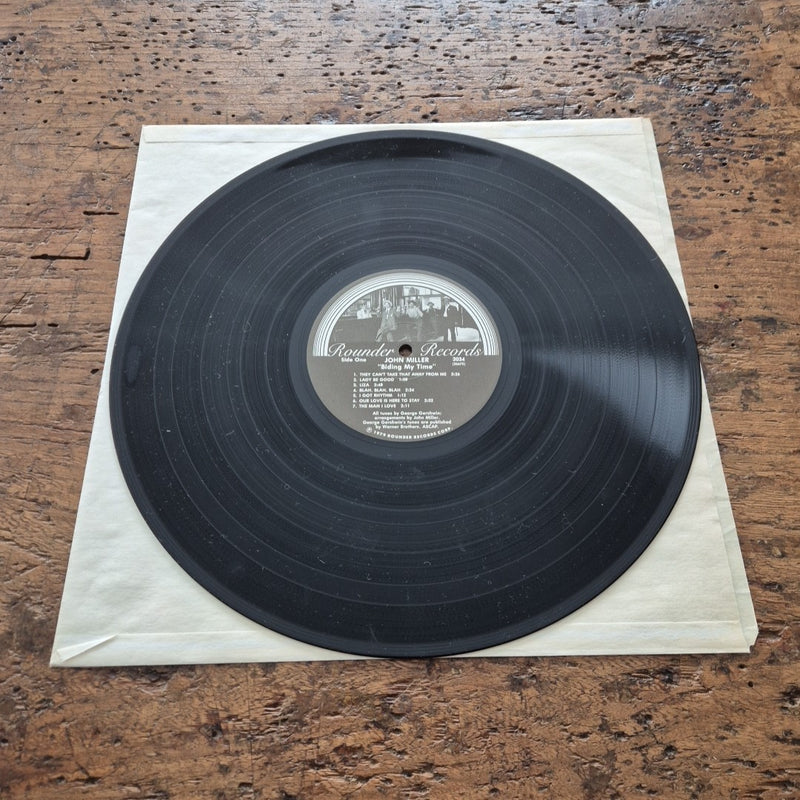 LP John Miller Biding My Time George Gershwin 3034 Musica Jazz Vinile 12