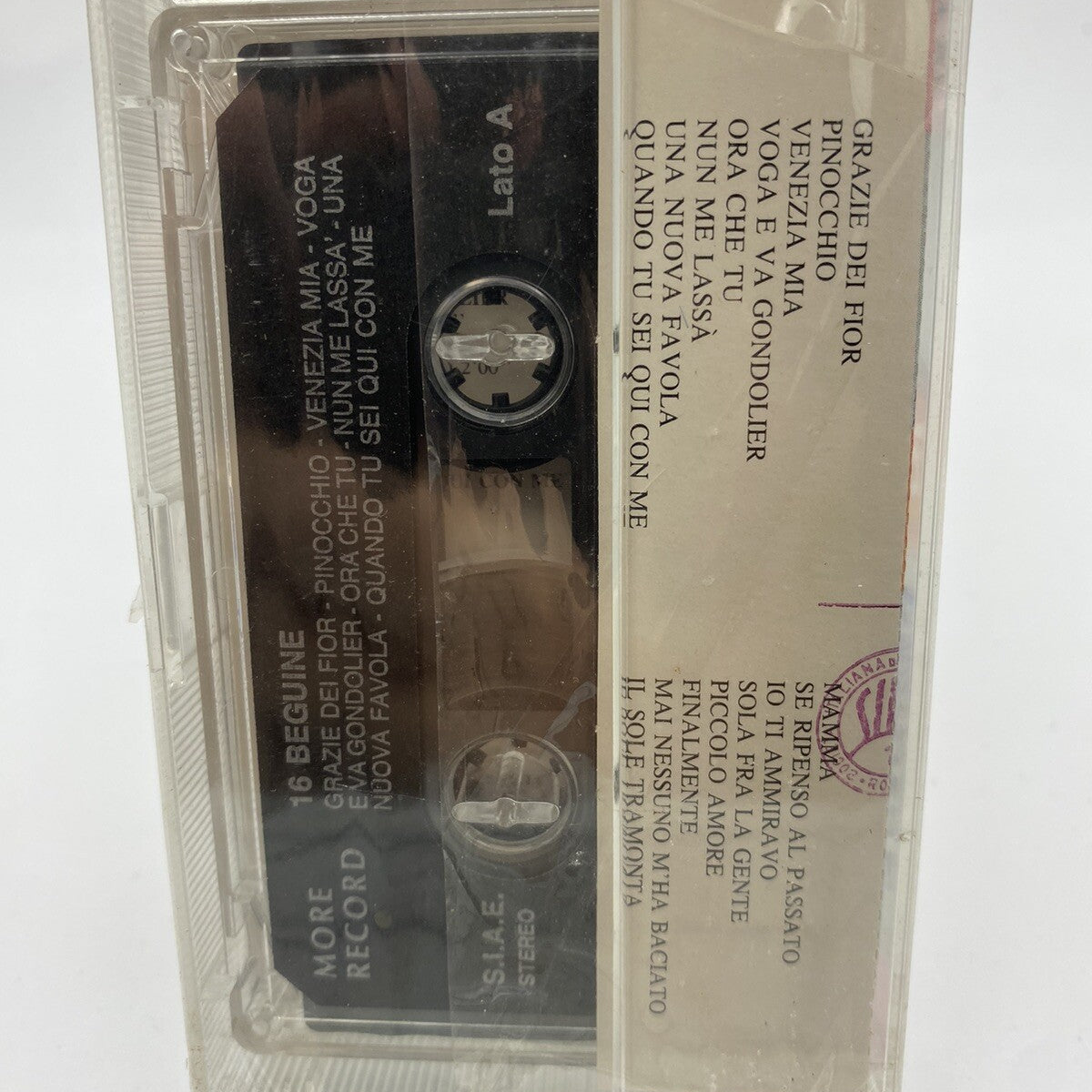 MUSICASSETTA Tape SS Various – 16 Big Band Hits - Begin The Beguine Jazz 1998
