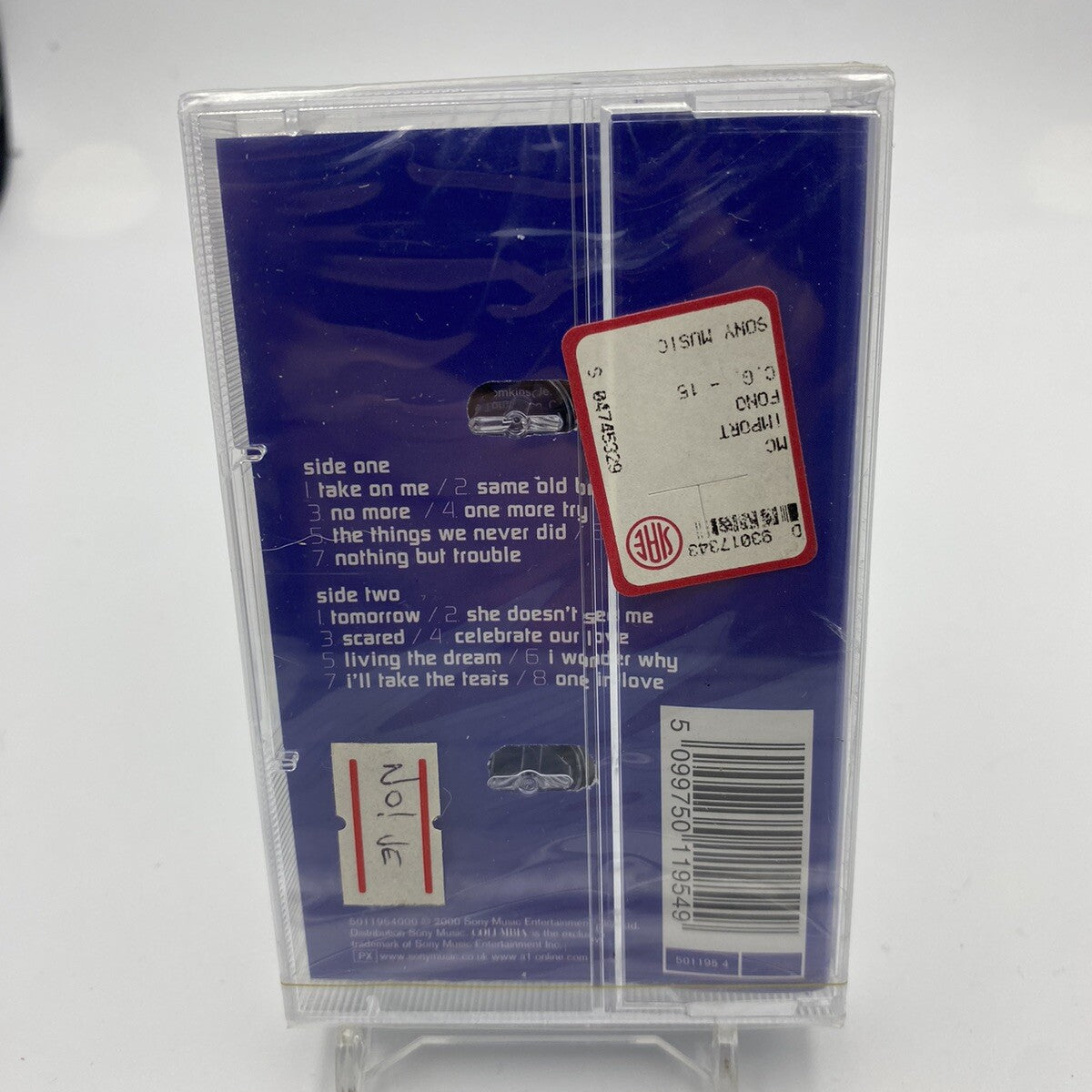 MUSICASSETTA Tape SS A1 ‎– The A List Rock Pop 2000