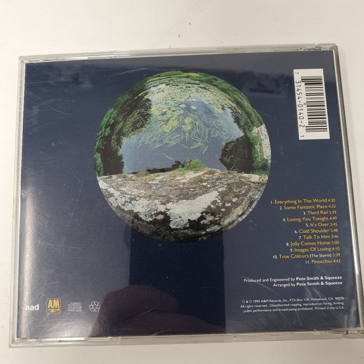 CD Squeeze – Some Fantastic Place A&M Records – 540 140-2
