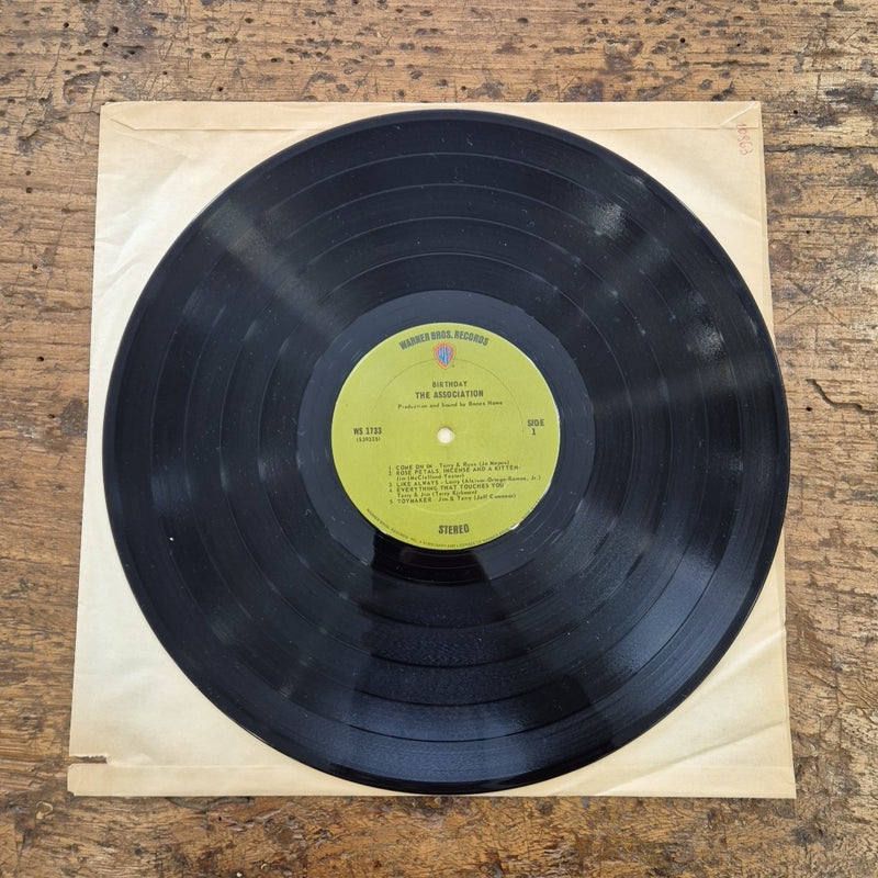 LP The Association - Birthday WS 1733 Made In USA Musica Rock Vinile