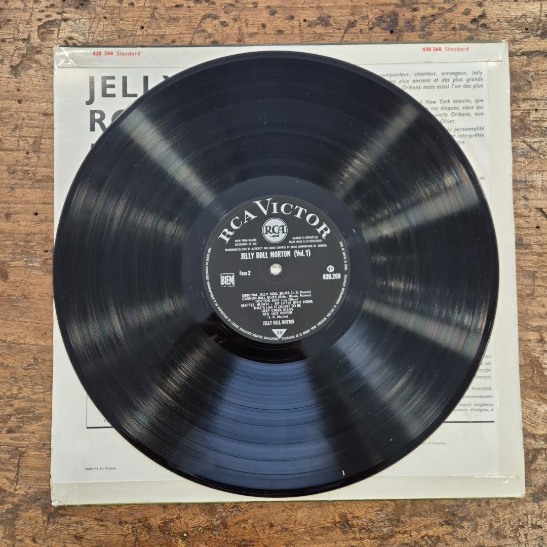 LP Jelly Roll Morton - Vol. 1 430.268 Made In France musica JAZZ Vinile 12