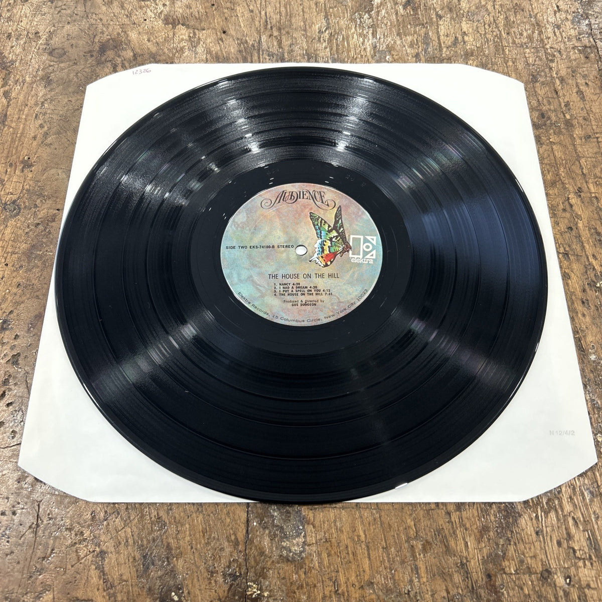 LP Audience - The House Of The Hill EKS74100 Vinile Canada Prog Rock Progressive