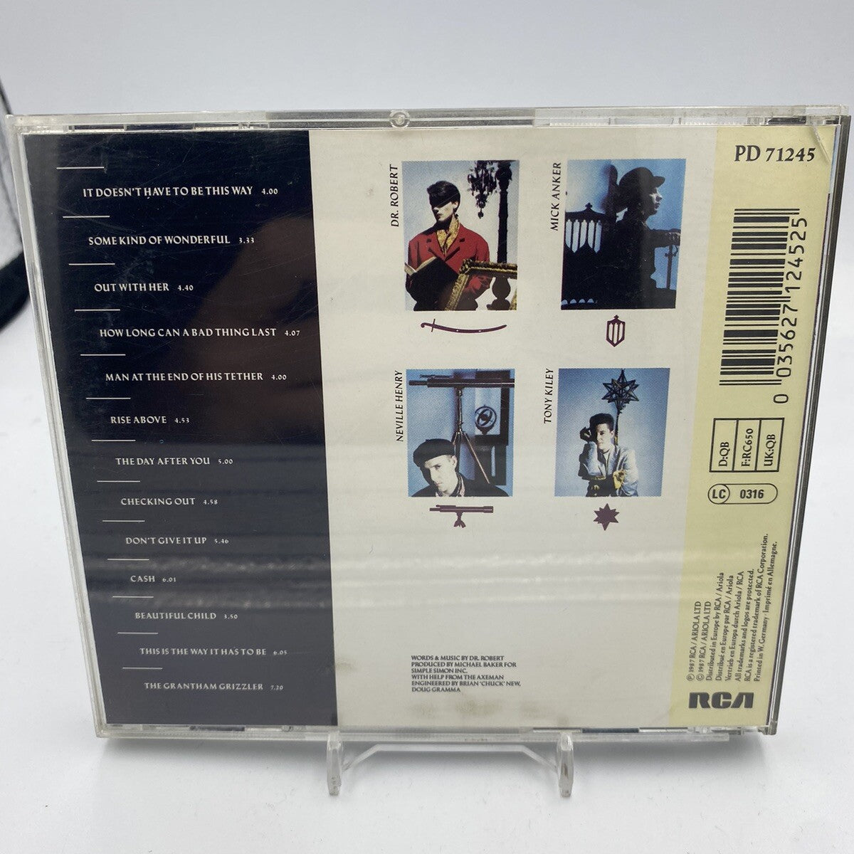 CD The Blow Monkeys – She Was Only A Grocer's Daughter 1987 Soft Rock
