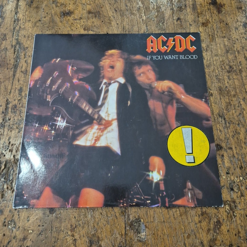 LP AC/DC - If You Want Blood You've Got It K 50 532 Hard Rock Vinile 12