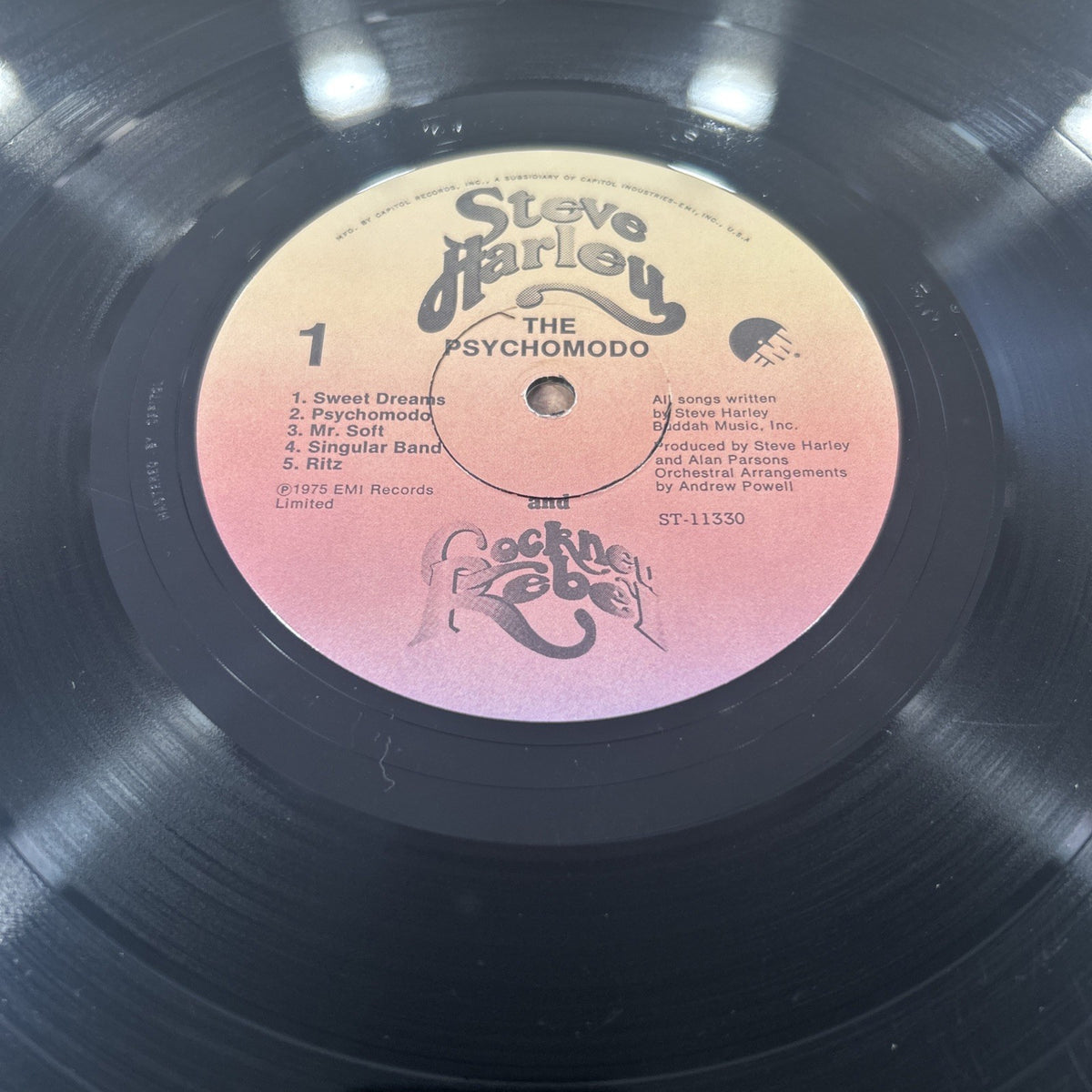 LP Steve Harley And Cockney Rebel - The Psychomodo ST-11330 Vinile Rock