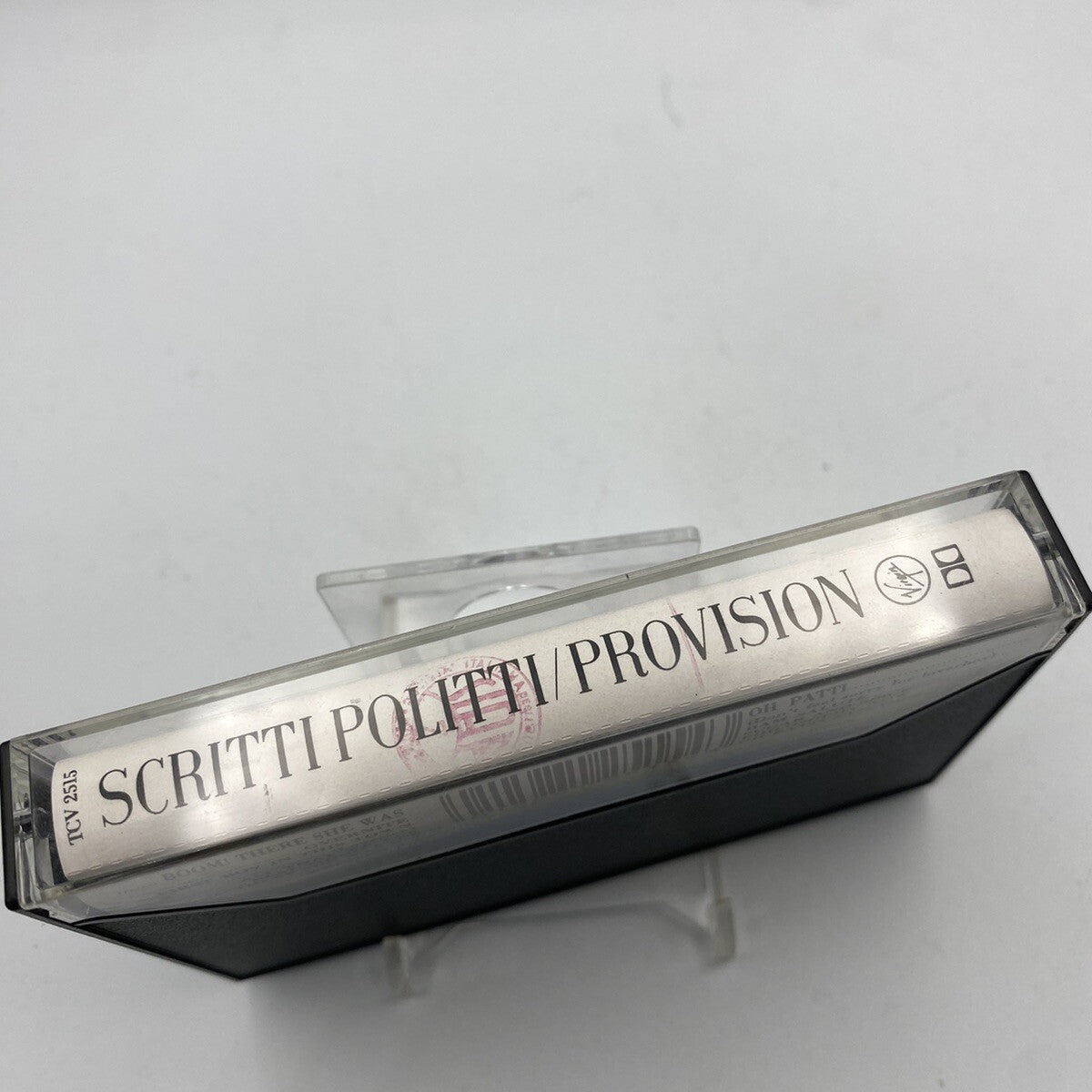 MUSICASSETTA TAPE VG Scritti Politti – Provision Elettronica 1988 Pop