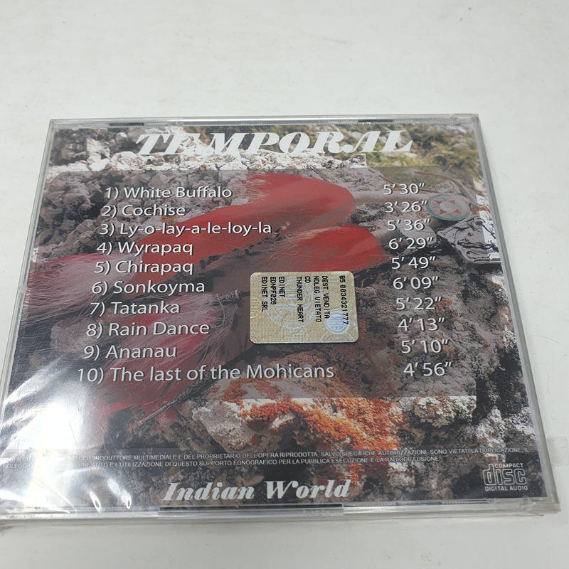 CD Temporal Indian World Thunder Heart Vol.1  Sealed