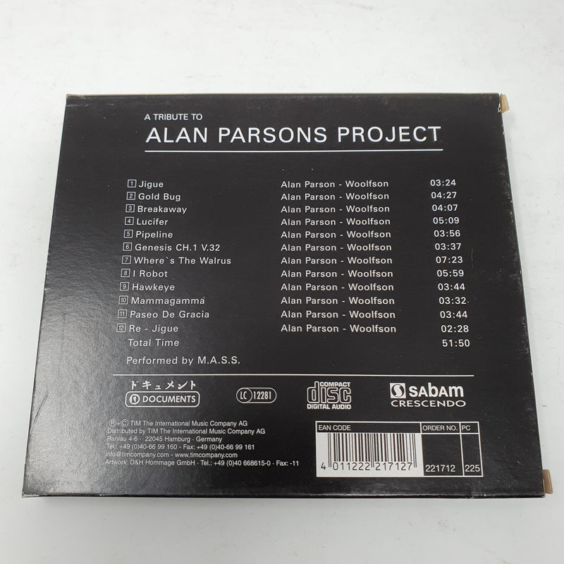 CD M.A.S.S. – A Tribute To Alan Parsons Project