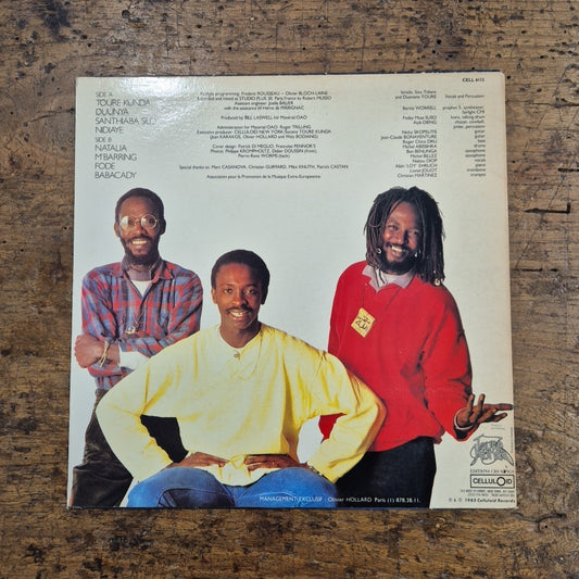 LP Toure Kunda - Natalia CELL 6113 USA 1985 Musica African Vinile 12