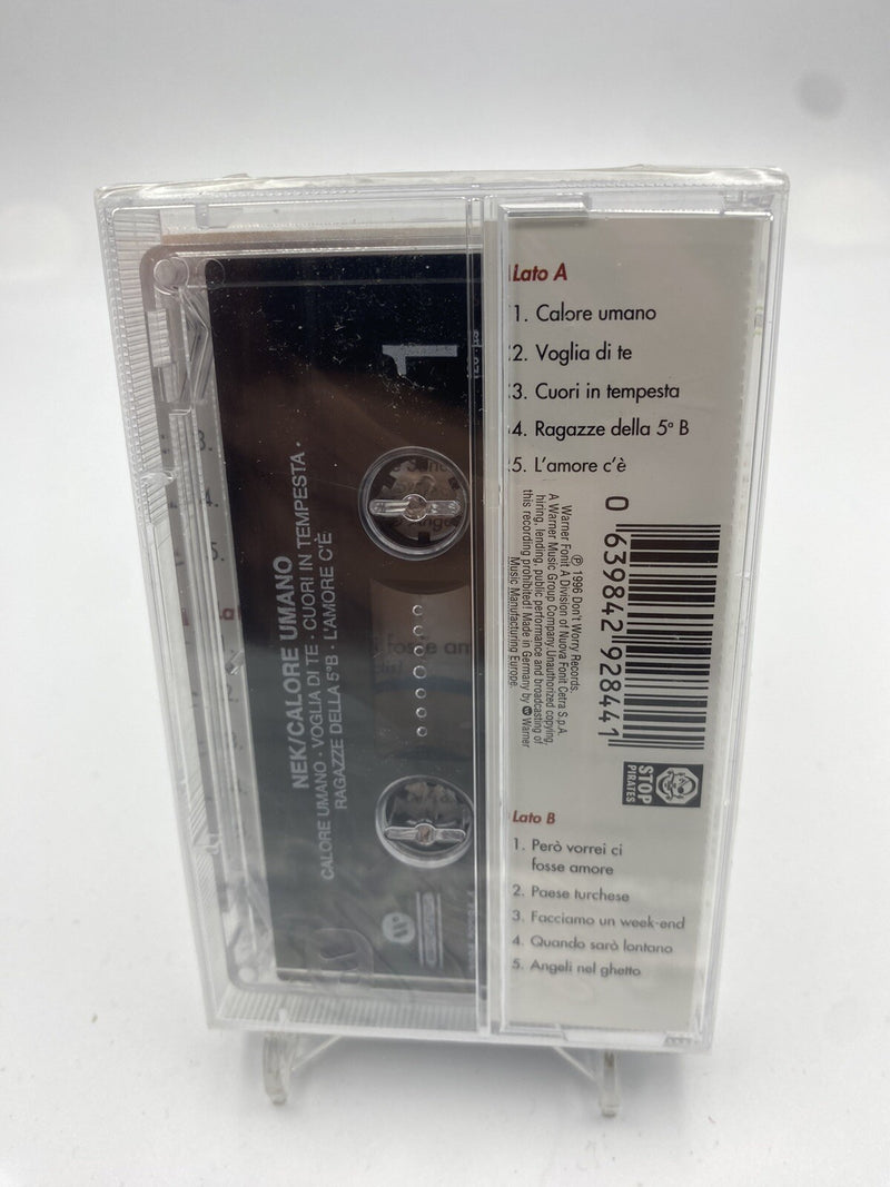 MUSICASSETTA Tape SS Nek Calore Umano Italy