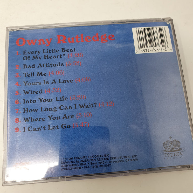 CD Owny Rutledge – Every Little Beat Of My Heart Esquire Records