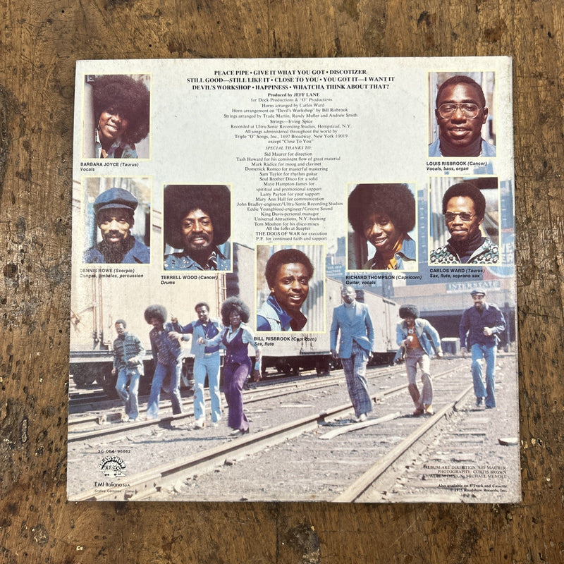 LP B.T. Express Non-stop 3c 064-96862 Italy 1976 Funk Soul Disco Vinile 12”
