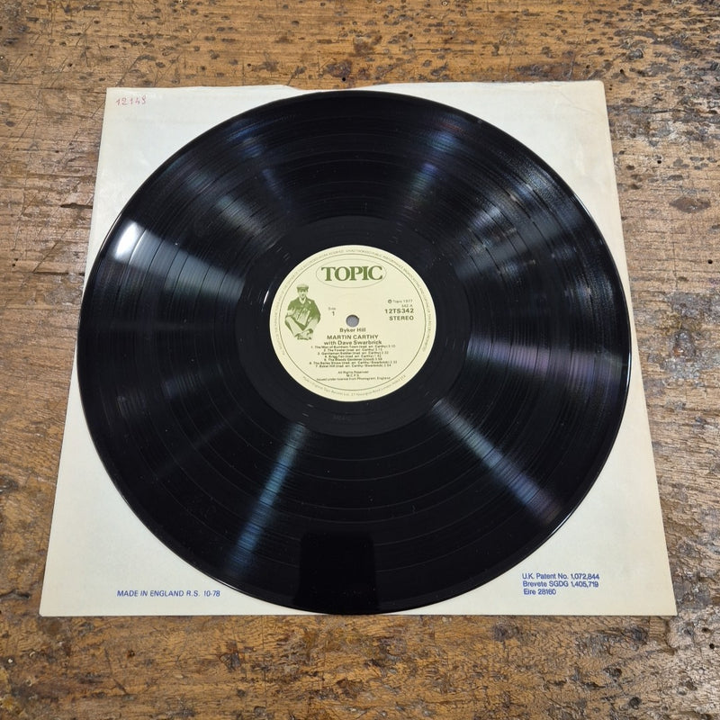 LP Byker Hill: Martin Carthy Dave Swarbrick 12TS342 Musica Rock Vinile