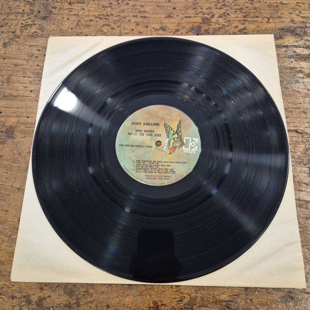 LP Judy Collins - Who Knows Where The Time Goes EKS-74033 Musica Rock Vinile