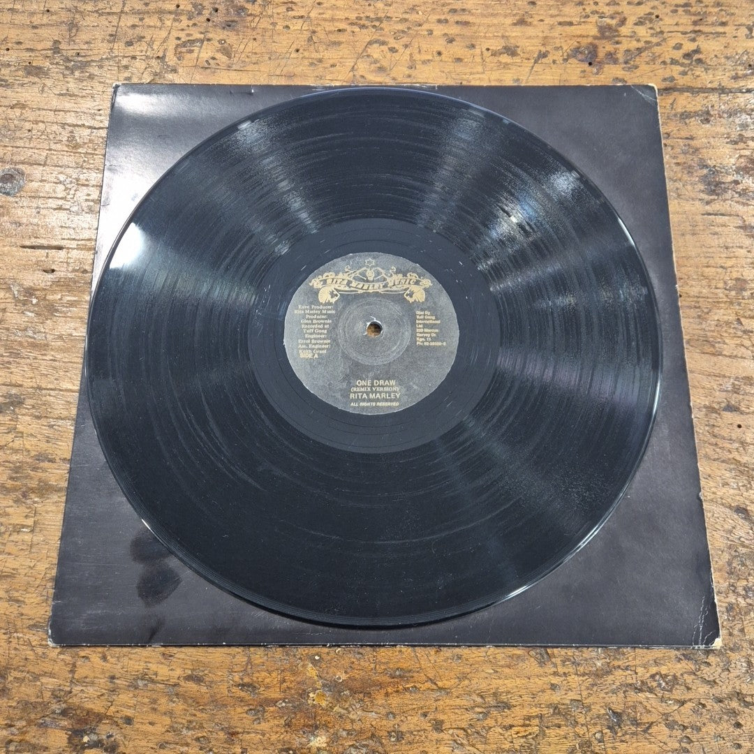 LP Rita Marley - One Draw Remix Version Jamaica Reggae Dub Vinile