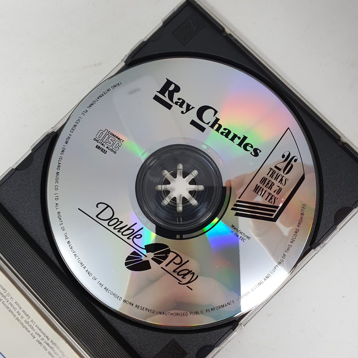 CD Ray Charles – Blues Is My Middle Name Double Play – GRF033