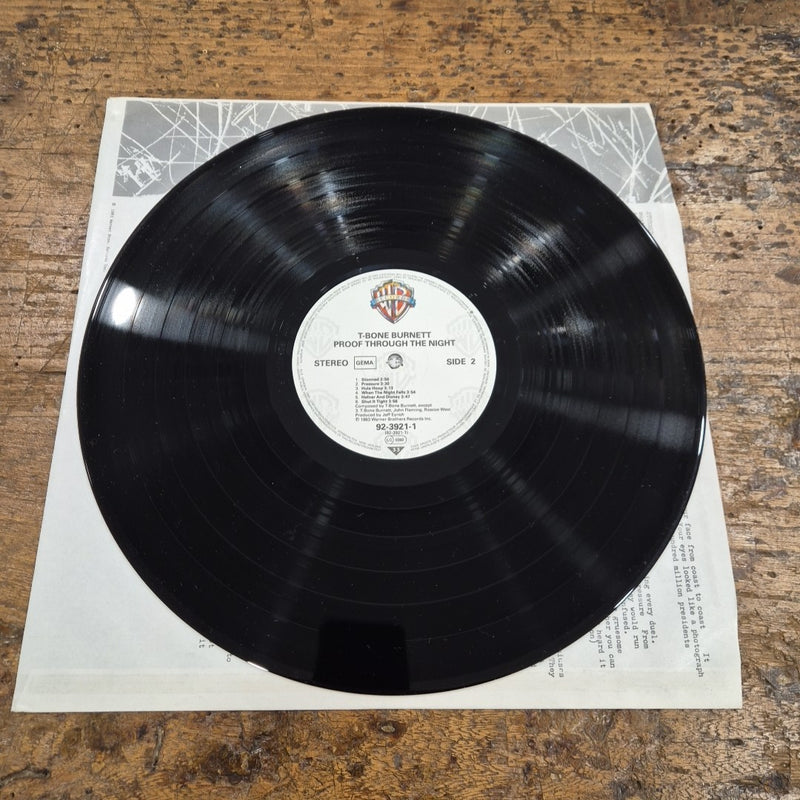 LP T-bone Burnett - Proof Through The Night 92-3921-1 Musica Rock Vinile