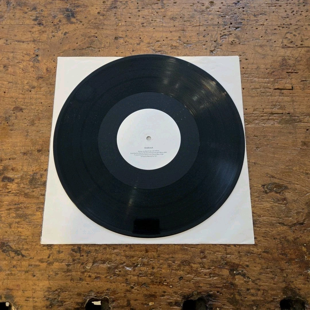 LP New Order -  Shellshock Fac 143 1986 Musica Electronic Vinile