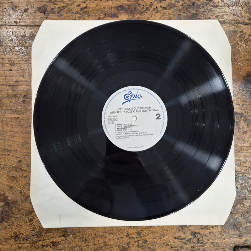 LP Jeff Beck's Guitar Shop Terry Bozzio Tony Hymas 463472 1 1989 Vinile Rock