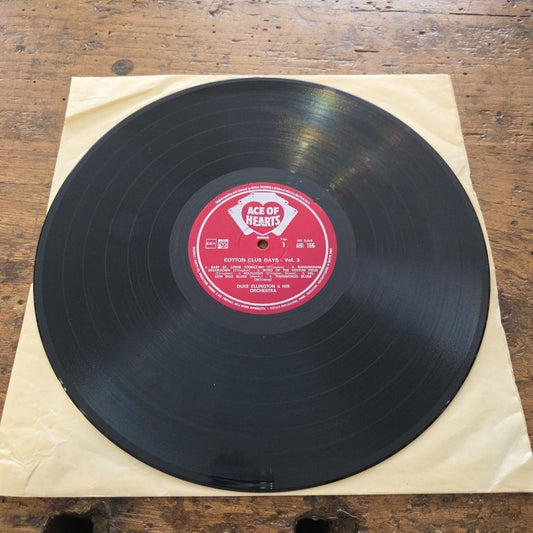 LP Duke Ellington - Cotton Club Days Vol.3 AHI 166  Jazz Vinile