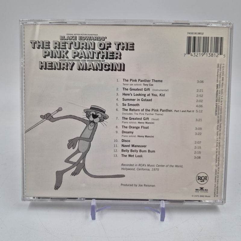 CD The Retourn Of The Pink Panther Henry Mancini Original Soundtrack Colonna