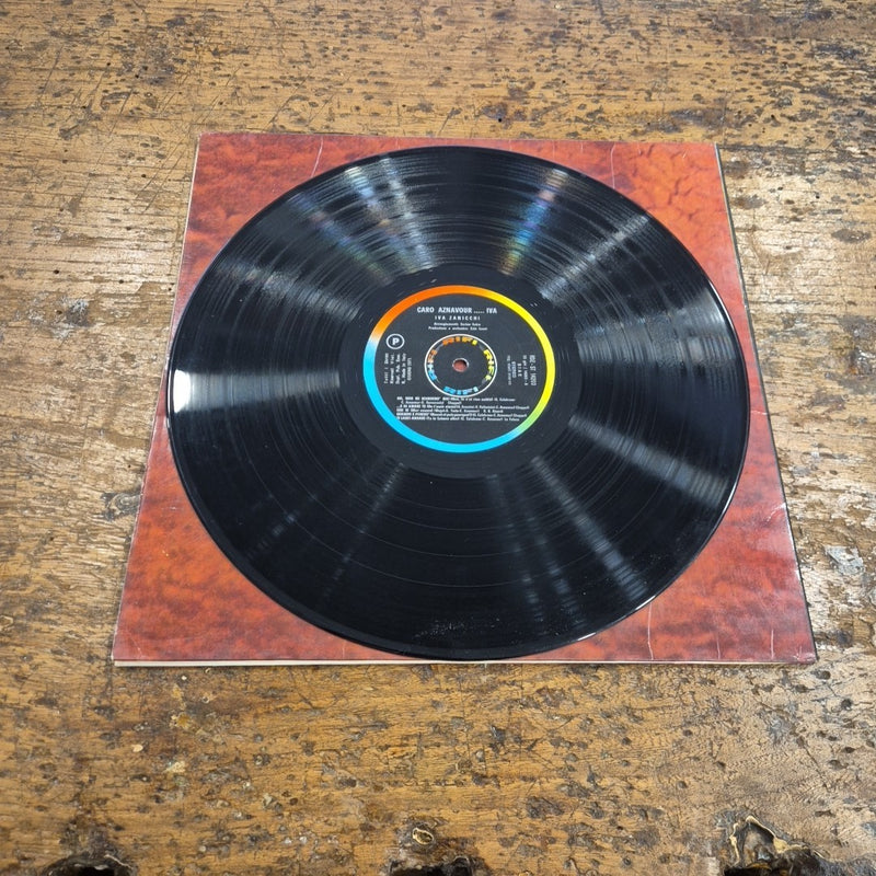LP Iva Zanicchi Caro Azanvour RDZ-ST 14203 Musica Italiana Vinile Pop 12