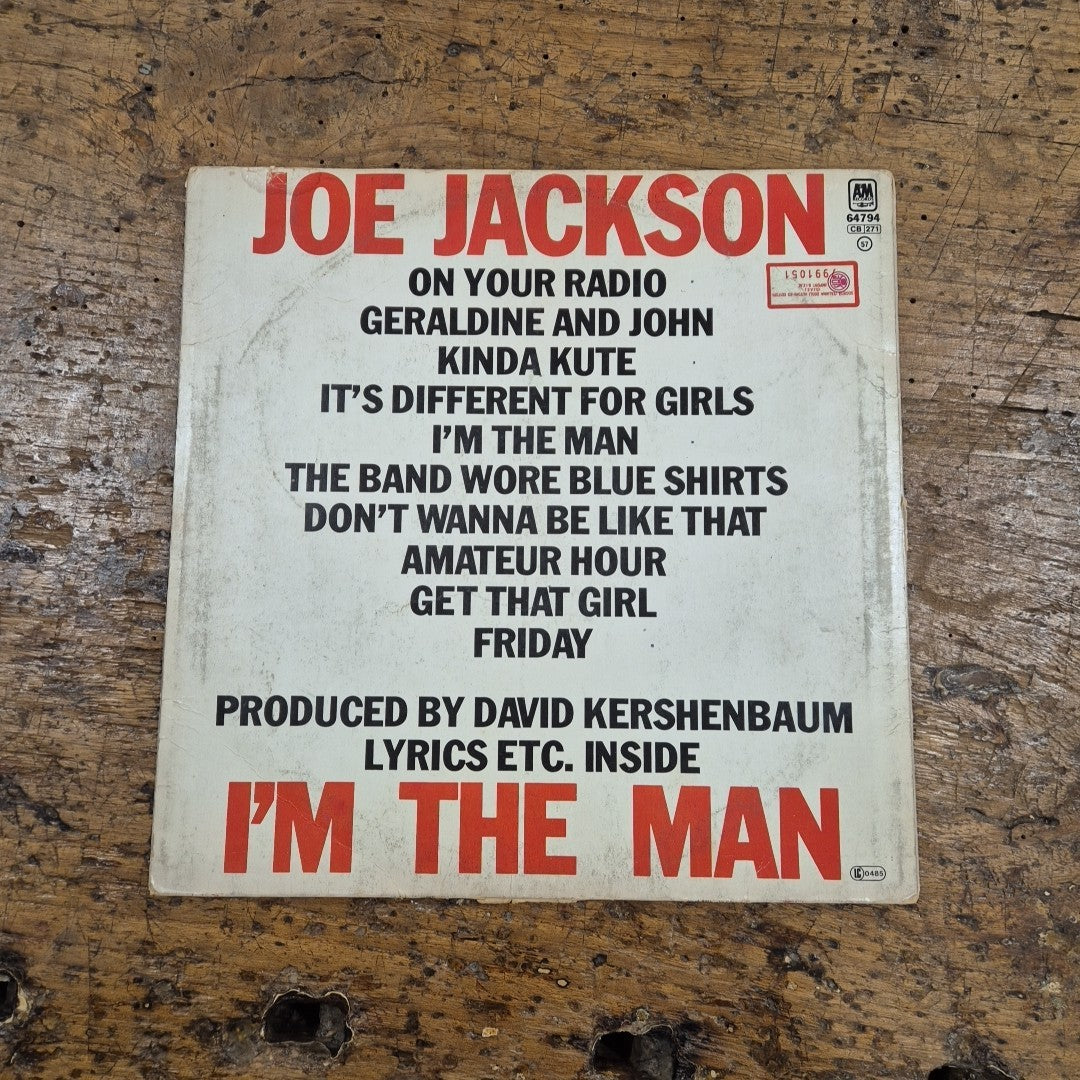 LP Joe Jackson - I'm The Man AMLH 64794-2 Made In Holland Rock Pop Vinile