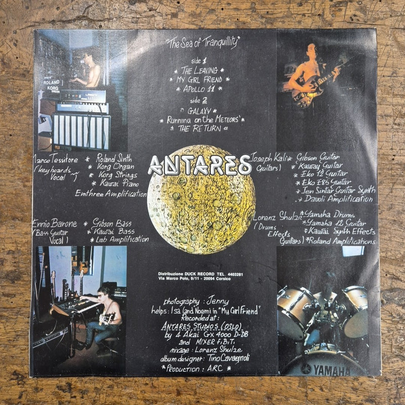 LP Antares Sea Of Tranquillity A.R.03090 Made In Italy 1979 Musica Rock  Vinile
