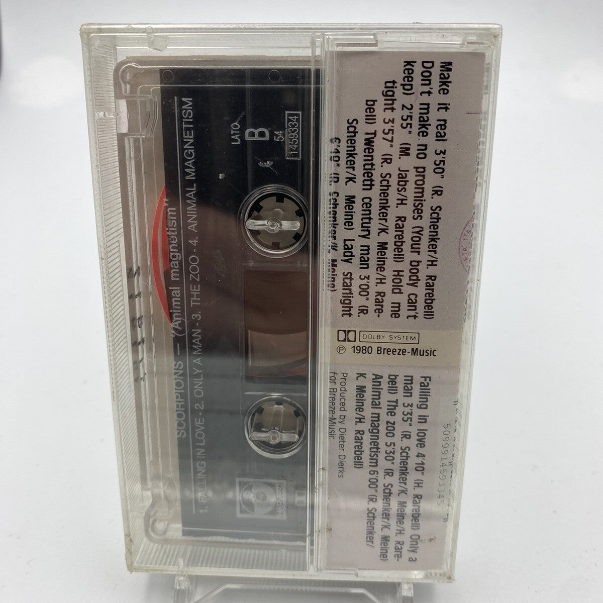 MUSICASSETTA Tape SS Scorpions – Animal Magnetism Raro Rock 1984