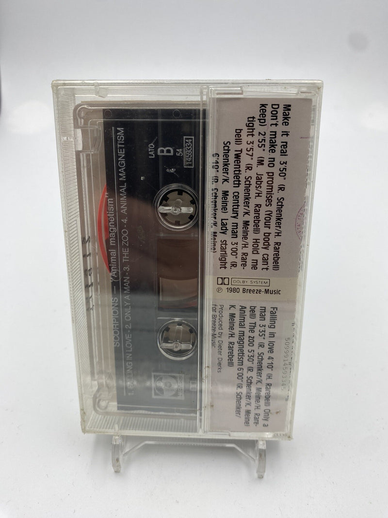 MUSICASSETTA Tape SS Scorpions – Animal Magnetism Raro Rock 1984