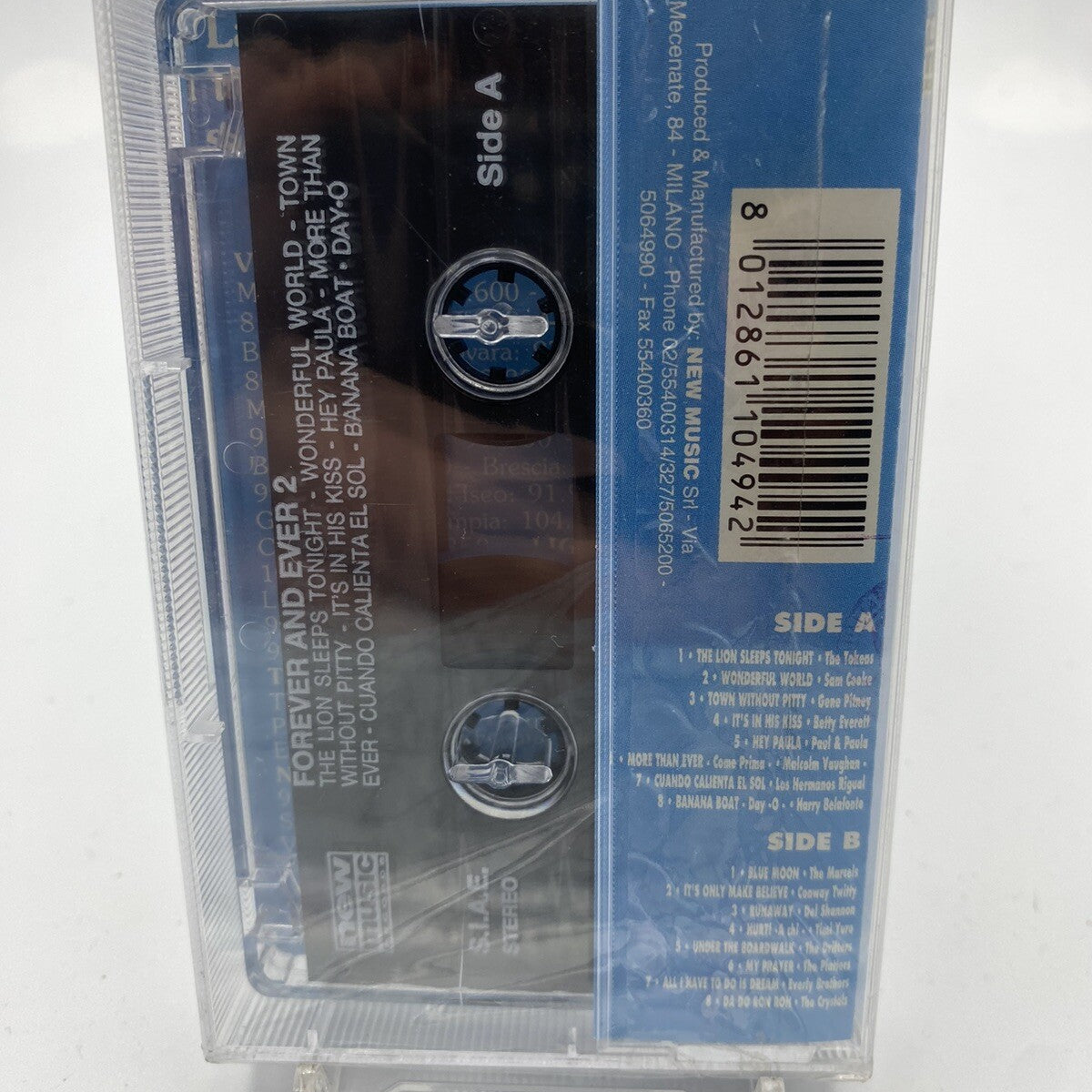 MUSICASSETTA Tape SS Various – Forever And Ever 2 Love Songs Of 60's Italy 1993