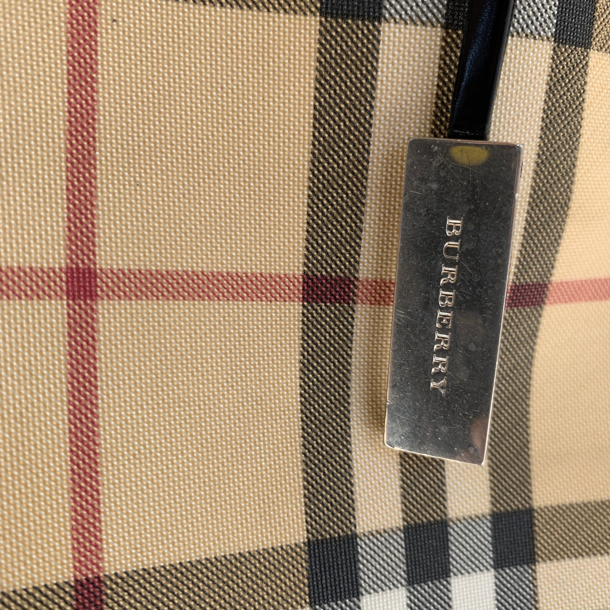 Borsa a mano Burberry vintage - motivo Nova Check
