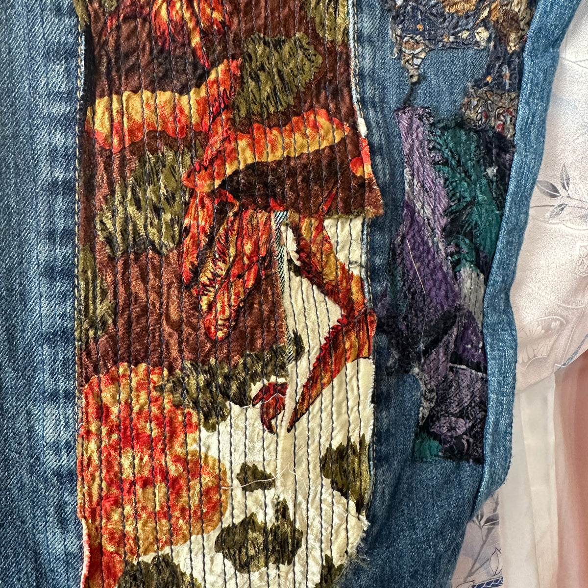 Jeans Evisu Rework Japan Embroidered Tg.32
