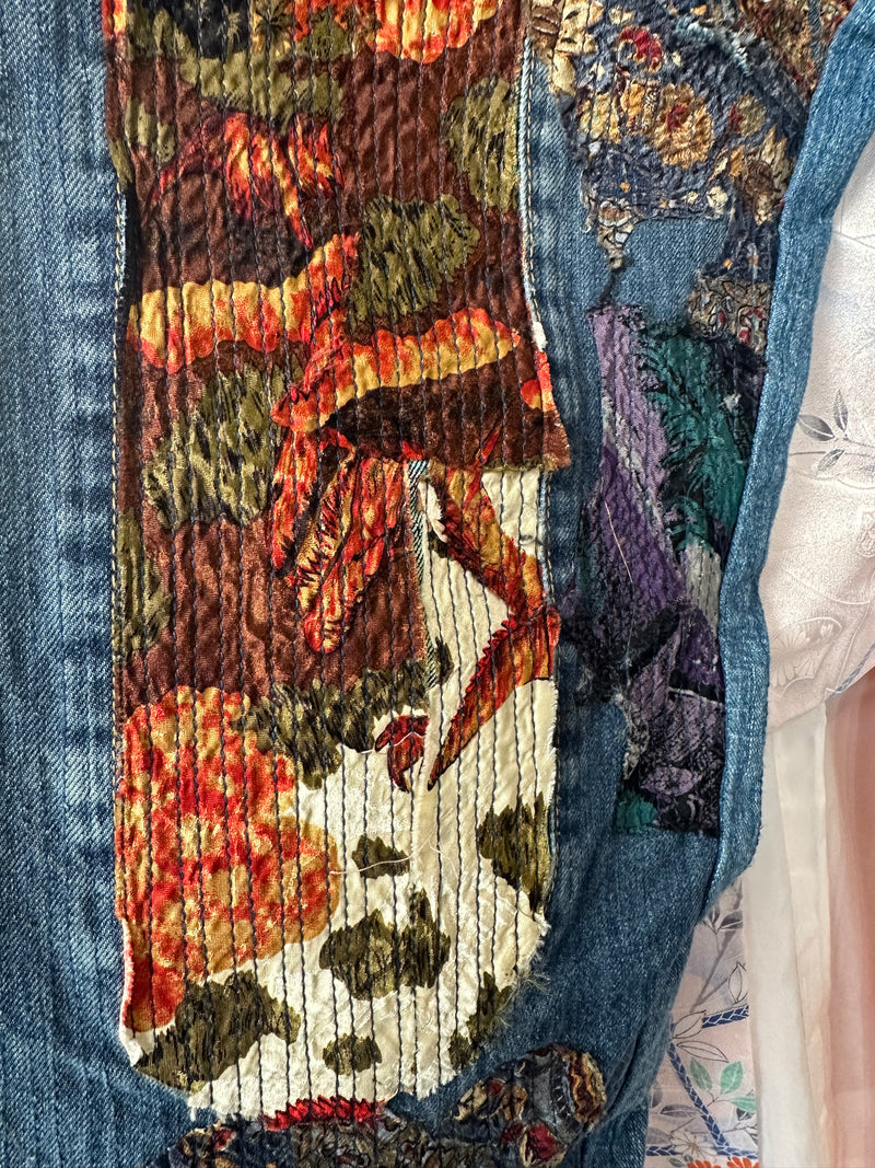 Jeans Evisu Rework Japan Embroidered Tg.32