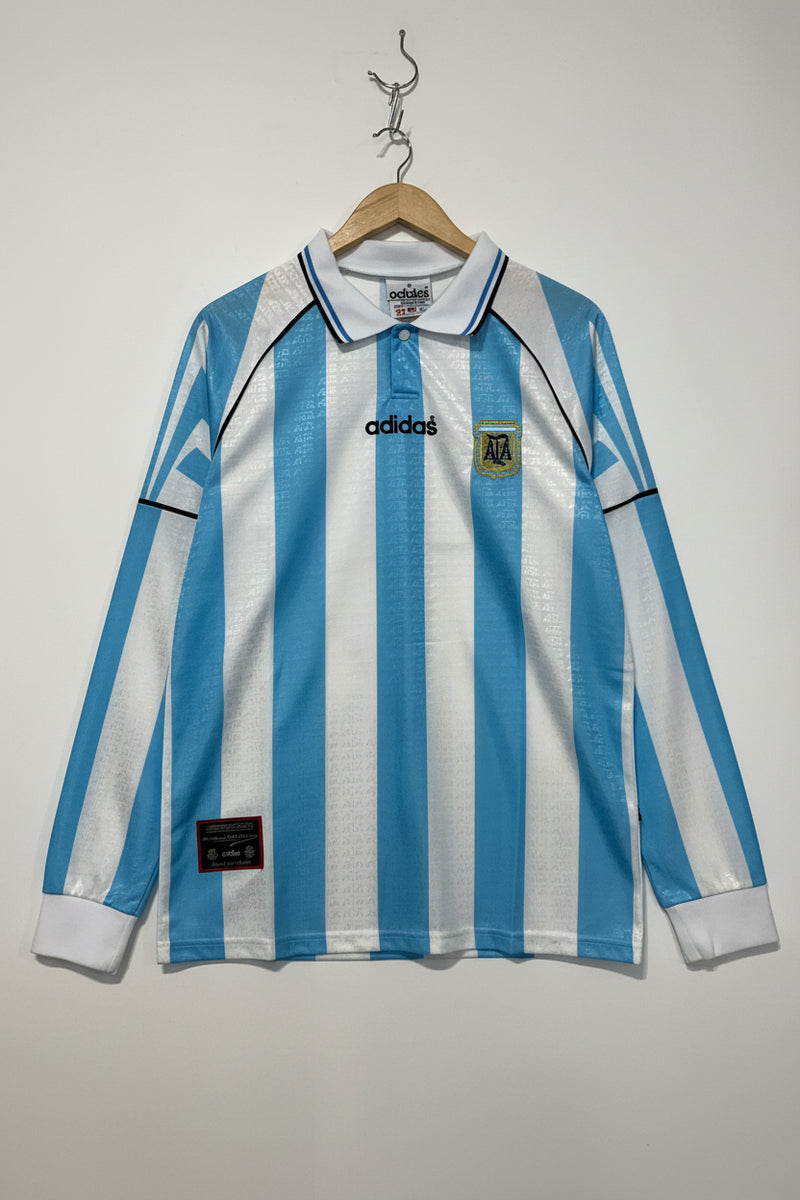 Maglia calcio Adidas Argentina Tg.M 1996 Vintage Replica