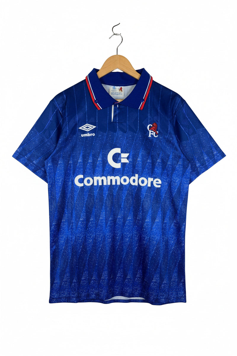 Maglia calcio Umbro Chelsea 1991 Tg. M Vintage Replica
