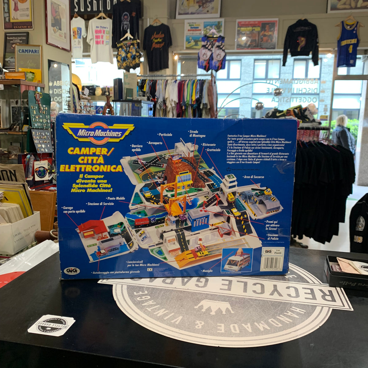 Micro Machines Camper Città Elettronica - Galoob anni '90
