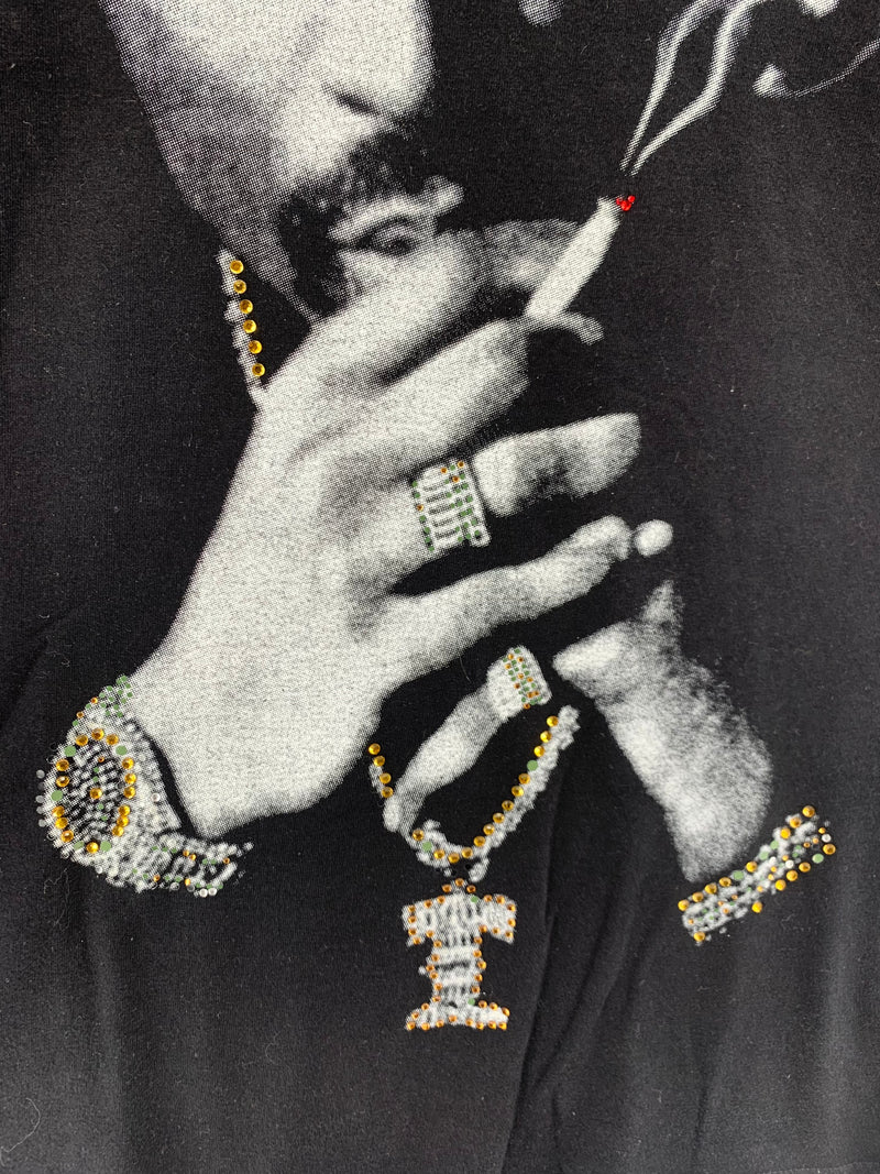 T-Shirt Vintage Makaveli Tupac Anni '90 USA Tg. L