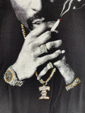 Vintage Makaveli Tupac T-Shirt 90’s USA Tg. L